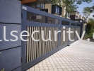 ALUMINIUM TRACKLESS FOLDING GATE Aluminium Trackless Folding Gate Aluminium Gate - i-SmartGate