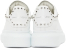 Alexander McQueen Wmns Oversized Sneaker 'White Studded' Alexander McQueen Oversized Sneaker Alexander McQueen