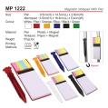 MP 1222 Magnetic Notepad With Pen