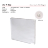 ACY 502 Clear Acrylic With Magnet Photo Frame