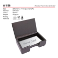 W 538 Wooden Name Card Holder