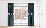 Acacia Prestige Opera 02 Scuba Velvet Curtain Curtain