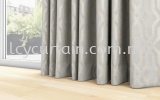 Graphical Striata Modus 04 Gull Graphical Curtain Curtain