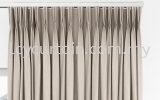 Graphical Striata Modus 06 Sand Graphical Curtain Curtain