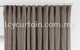 Leaves Curtain Naturelle Herbal 03 Truffle Graphical Curtain Curtain
