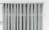 Leaves Curtain Naturelle Herbal 06 Lagoon Graphical Curtain Curtain