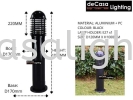 E27 HOLDER H1000mm Outdoor Garden Bollard  OUTDOOR LIGHT