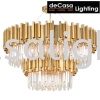 DOUBLE LAYER CRYSTAL CHANDELIER 750MM/400MM Crystal Pendant Light  PENDANT LIGHT