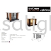 Outdoor Pillar Light Chengnei Wood Frame  Outdoor Pillar Light OUTDOOR LIGHT