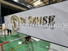 3D LED Stainlees Steel Backlit(Gold) BACKLIT SIGNBOARD