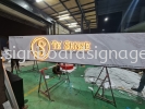 3D LED Stainlees Steel Backlit(Gold) BACKLIT SIGNBOARD