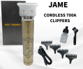 JAME  CORDLESS 700A HAIR CLIPPER CORDLESS CLIPPER HAIR CLIPPER