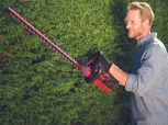 EINHELL CORDLESS HEDGE TRIMMER MODEL: ARCURRA18/55 C/W 2 BATT  + 1 CHARGER