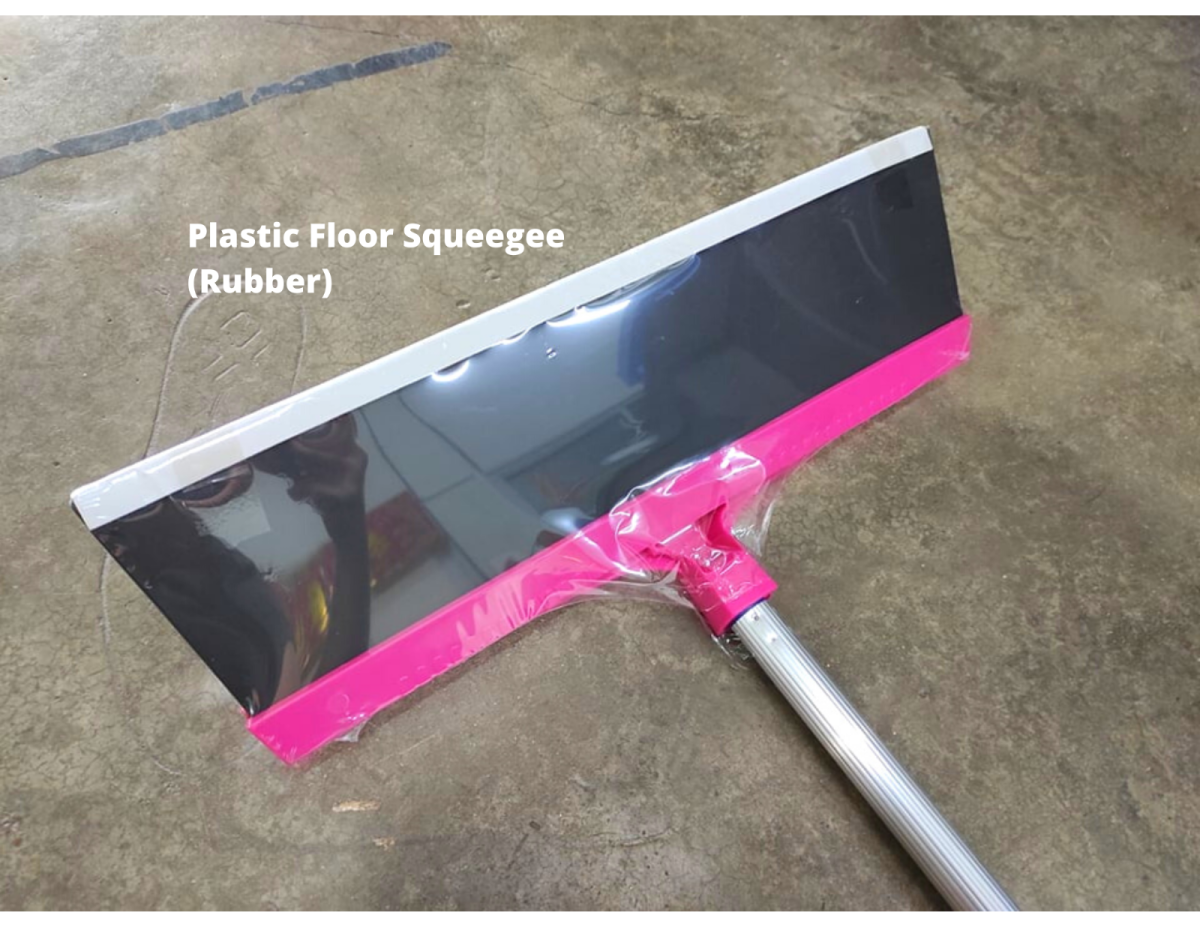 RUBBER SQUEEGEE WITH HANDLE - HLT Material Sdn Bhd - Penang, Malaysia.