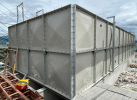 FRP/GRP SECTIONAL PANEL WATER STORAGE TANK FRP/GRP SECTIONAL PANEL WATER STORAGE TANK