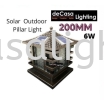 SOLAR PILLAR LIGHT. SIZE 200/250/300/400MM Solar Pillar Light SOLAR LIGHT