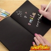 NOTEBOOK (BLACK) A5 Book Stationery & Craft