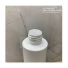 150ml White PET Bottle with Chrome Silver Screw Cap - PIB007 Screw Cap Bottles Bottles