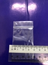 Plastic Zipper Bag 4cm x7cm - 100pcs Alat Tulis
