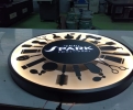 3D aluminium and acrylic lighting reception signage Office Signage & Indoor Reception Signage