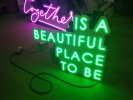 LED neon light signage with PVC foamboard Neon Light Signage