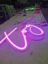 LED neon light signage with PVC foamboard Neon Light Signage