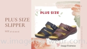 Plus Size Comfort Slipper  -PS 818-30- MAROON  Colour Plus Size Shoes