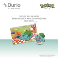 Durio 546K Pokmon 4 Ply Surgical Face Mask - Bulbasaur 