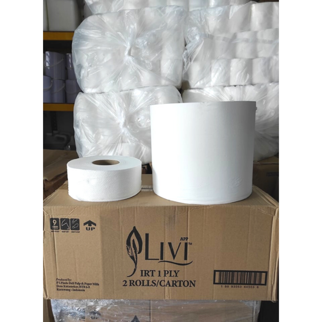 LIVI Industrial Roll Tissue Paper TP-104 Tissue Paper Penang, Malaysia ...