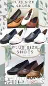 PlusSize Women 1.5 inch Heel Shoes- PS-7680 WHITE Colour Plus Size Shoes