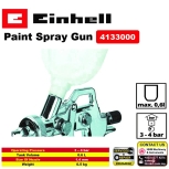 EINHELL Paint Spray Gun with Gravity Feed Cum (EFPF 2005)