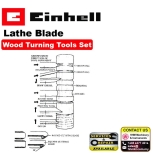 EINHELL Professional Wood Turning Tools WW-CHISEL