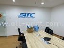 SITC IMS - Laser Cut 3D Clear Acrylic Lettering  Laser Cut 3D Clear Acrylic Lettering Signboard