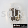 MODERN WALL LIGHT GLASS + METAL 3C LED Contemporary Wall Light  WALL LIGHT