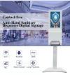 AUTOMATIC HAND SANITIZER DISPENSER DIGITAL SIGNAGE LCD DIGITAL ADS DISPLAY SERIES