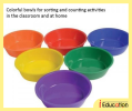 Edx Education Sorting Bowls And Tweezer (Set Of 12) Sensory Integration Ark Therapeutic