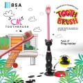 Kitty Cat Toothbrush with suction base