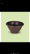 (301) FELTON 2465/2488, Pasu Bunga, Round Flower Pot FREE Saucer S size Home Decor