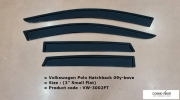 VOLKSWAGEN POLO HATCHBACK 2009 - ABOVE = COSMO DOOR VISOR VOLKSWAGEN COSMO-VISOR