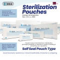 Sterilization Pouches (Self-Sealing) Size L - 135mmX260mm (Code 5513)