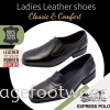 EXPRESS POLO Full Leather Ladies Shoe-LL-90547-BLACK Colour EXPRESS POLO Ladies Shoes Ladies Leather Shoes & Boots