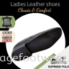 EXPRESS POLO Full Leather Ladies Shoe-LL-90547-BLACK Colour EXPRESS POLO Ladies Shoes Ladies Leather Shoes & Boots