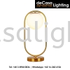 TABLE LAMP (T298) Glass / Metal Design Table Lamp TABLE LAMP