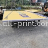 Ong Lai  Hardware kcc - Tanjung karang - Gi Board  GI Board Metal Signage Signboard