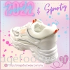 Trendy & Sporty Lady Lifestyle Sport TF-B-1 WHITE Colour Trendy & Sportive Ladies Shoes