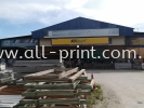 Yoong Huat Kcc Sg Besar - Gi Board  GI Board Metal Signage Signboard