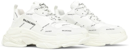 Balenciaga Triple S Sneaker 'Allover Logo - White' Triple S Balenciaga