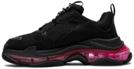 Balenciaga Triple S Sneaker 'Clear Sole - Black Pink Neon' Triple S Balenciaga