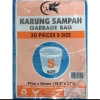 (550)Garbage Bag Small Size Rubbish Bag/Garbage Sack/Rubbish Sack/Beg Sampah/Karung Sampah 18 x 20, 30 pcs +/- Bag - Singlet Bag / T-Shirt / Handle Bag 