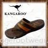 KANGAROO Men Slipper -KM-3758- TAN Colour Men Sandals & Slippers